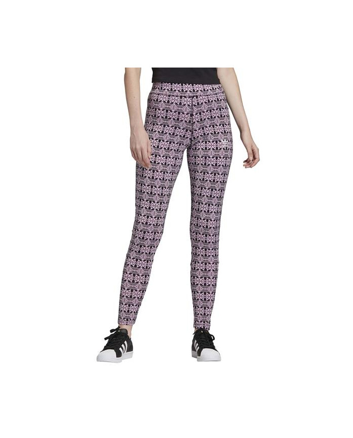 Spodnie damskie adidas Originals AOP TIGHTS FL4133 Czarne - Sklep online Mastersport