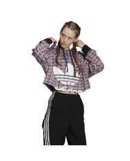 Bluza damska adidas Originals AOP HOODIE (CR) FL4134 Czarna - Sklep online Mastersport