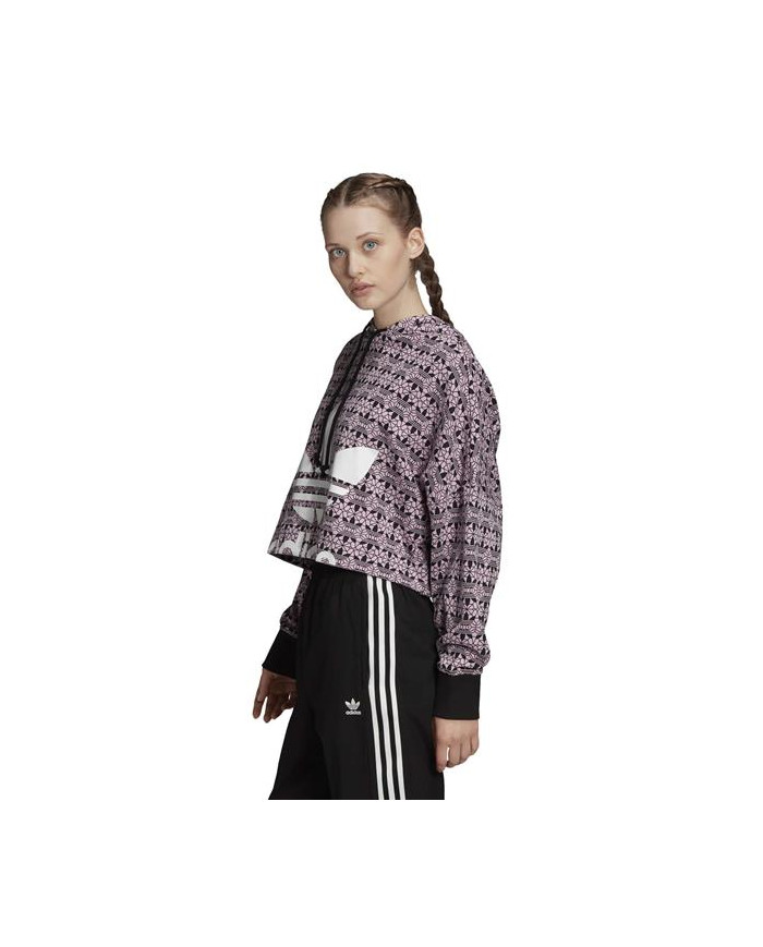 Bluza damska adidas Originals AOP HOODIE (CR) FL4134 Czarna - Sklep online Mastersport