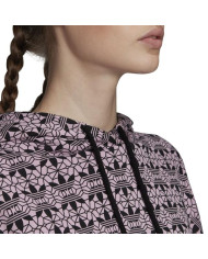 Bluza damska adidas Originals AOP HOODIE (CR) FL4134 Czarna - Sklep online Mastersport