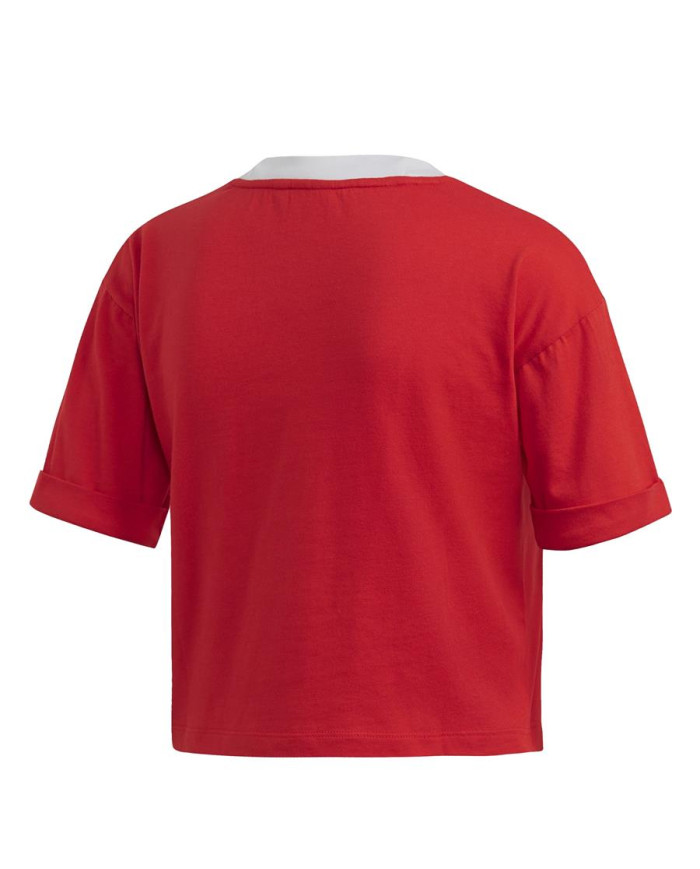 Koszulka damska adidas Originals CROP TOP FM3258 Czerwona - Sklep online Mastersport