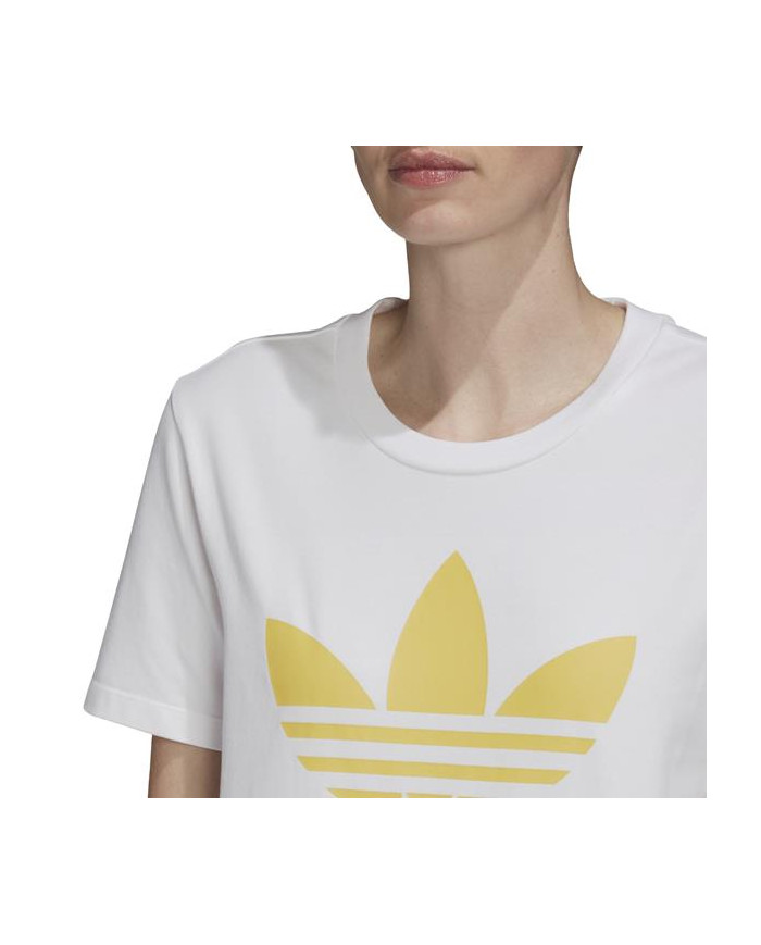 Koszulka damska adidas Originals TREFOIL TEE FM3292 Biała - Sklep online Mastersport