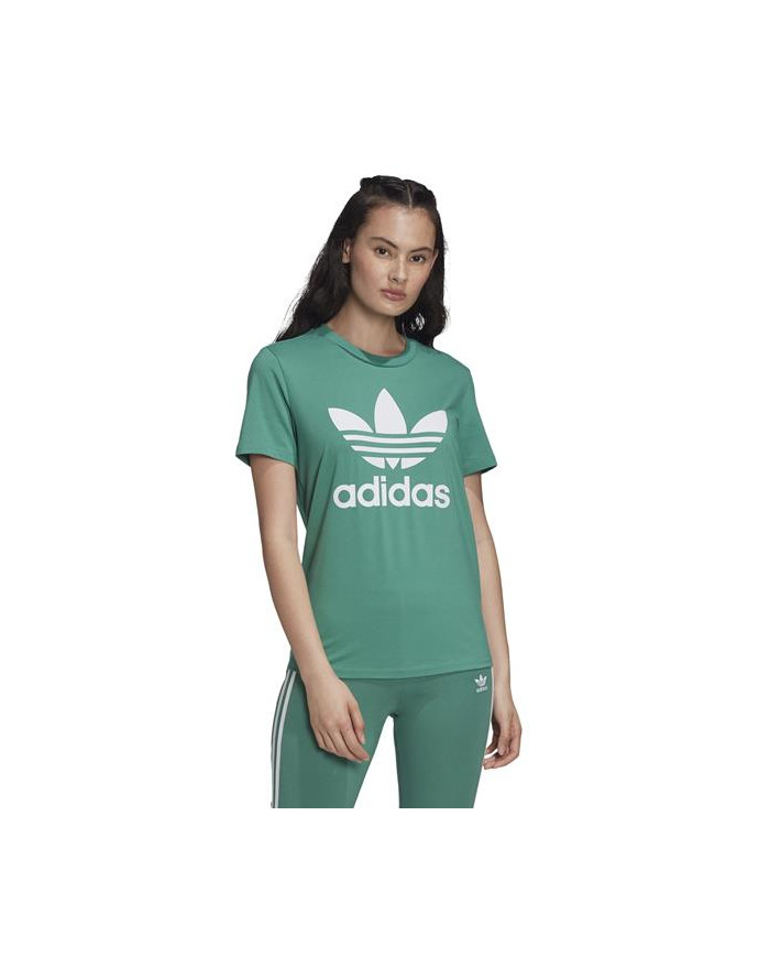 Koszulka damska adidas Originals TREFOIL TEE FM3300 Zielona - Sklep online Mastersport
