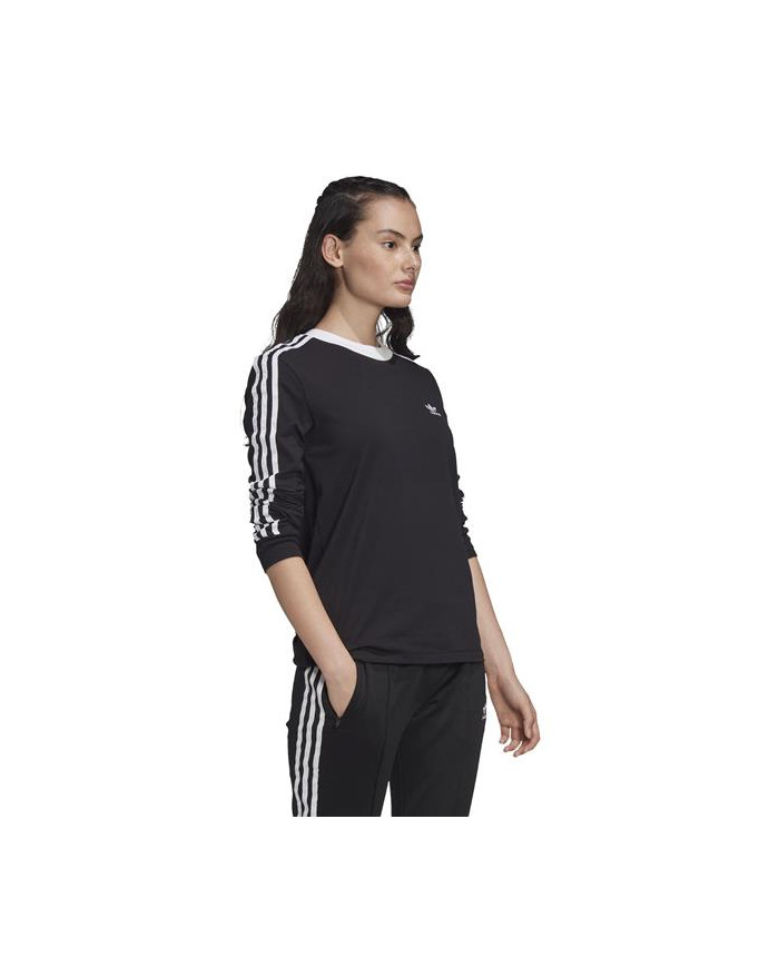 Bluza damska adidas Originals 3 STR LS FM3301 Czarna - Sklep online Mastersport