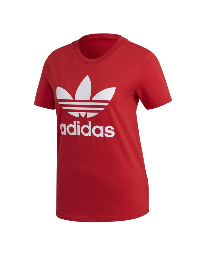 Koszulka damska adidas Originals TREFOIL TEE FM3302 Czerwona - Sklep online Mastersport