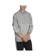 Bluza męska adidas Originals OUTLINE CRW FLC FM3921 Szara - Sklep online Mastersport