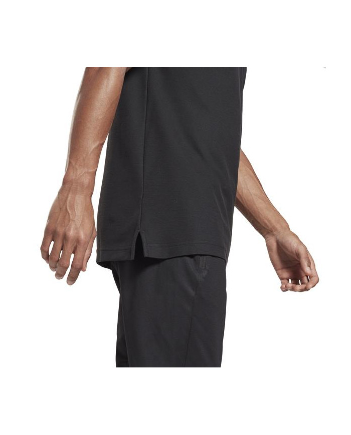 Koszulka męska Reebok RI POLORI POLO FP9173 Czarna - Sklep online Mastersport