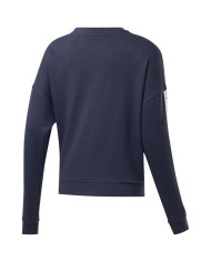 Bluza damska Reebok LINEAR LOGO CREW FR8157 Niebieska - Sklep online Mastersport