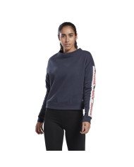 Bluza damska Reebok LINEAR LOGO CREW FR8157 Niebieska - Sklep online Mastersport
