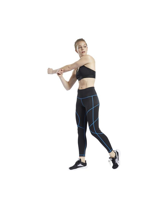 Spodnie damskie Reebok WOR MYT STITCH TIGHT FT0869 Czarne - Sklep online Mastersport