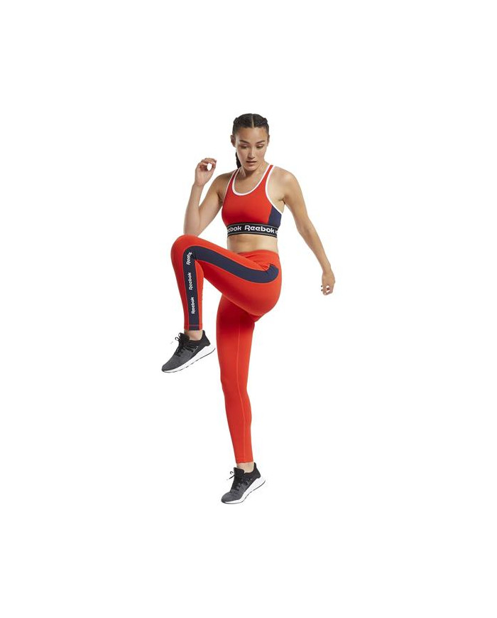 Spodnie damskie Reebok TE LINEAR LOGO CT L FT0906 Czerwone - Sklep online Mastersport