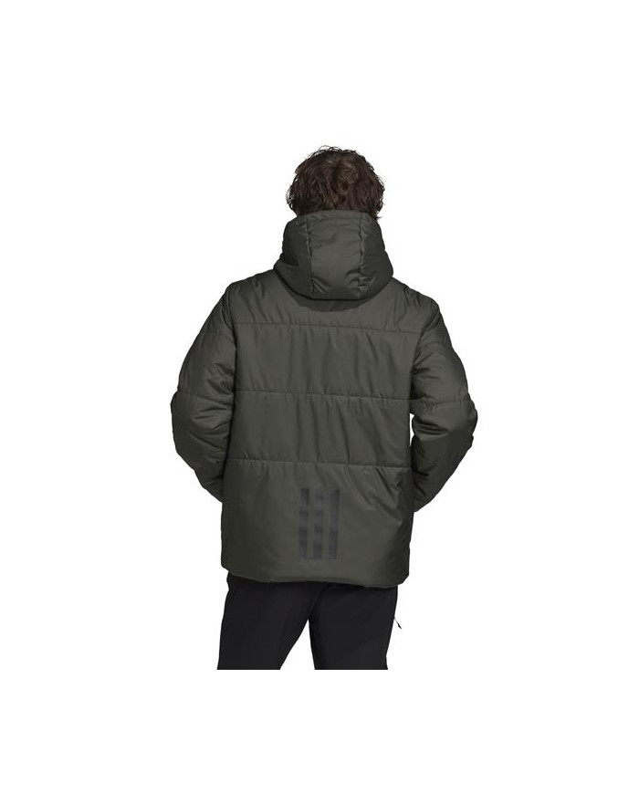 Kurtka męska adidas Performance BSC HOOD INS J FT2539 Zielona - Sklep online Mastersport