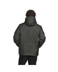 Kurtka męska adidas Performance BSC HOOD INS J FT2539 Zielona - Sklep online Mastersport