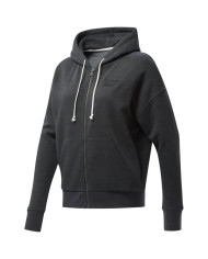Bluza damska Reebok TE TEXTURED LOGO FU FU2241 Czarna - Sklep online Mastersport