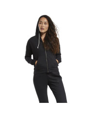 Bluza damska Reebok TE TEXTURED LOGO FU FU2241 Czarna - Sklep online Mastersport