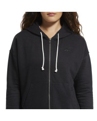 Bluza damska Reebok TE TEXTURED LOGO FU FU2241 Czarna - Sklep online Mastersport