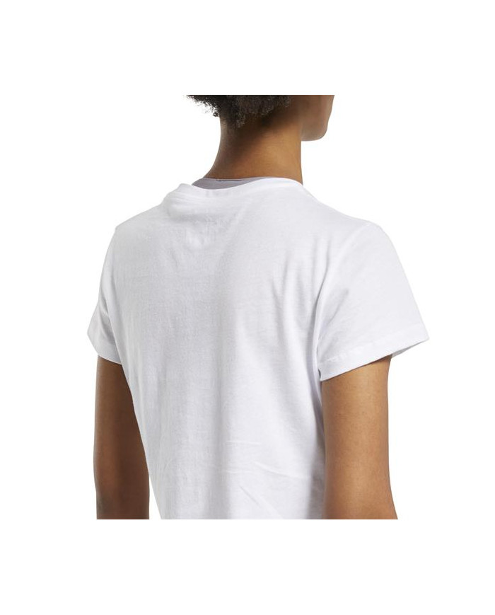 Koszulka damska Reebok TE GRAPHIC VECTOR TEE FU2331 Beżowa - Sklep online Mastersport