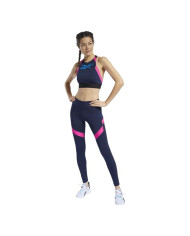 Spodnie damskie Reebok WOR MESH TIGHT FU2349 Niebieskie - Sklep online Mastersport
