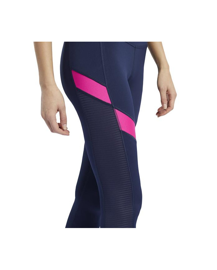 Spodnie damskie Reebok WOR MESH TIGHT FU2349 Niebieskie - Sklep online Mastersport