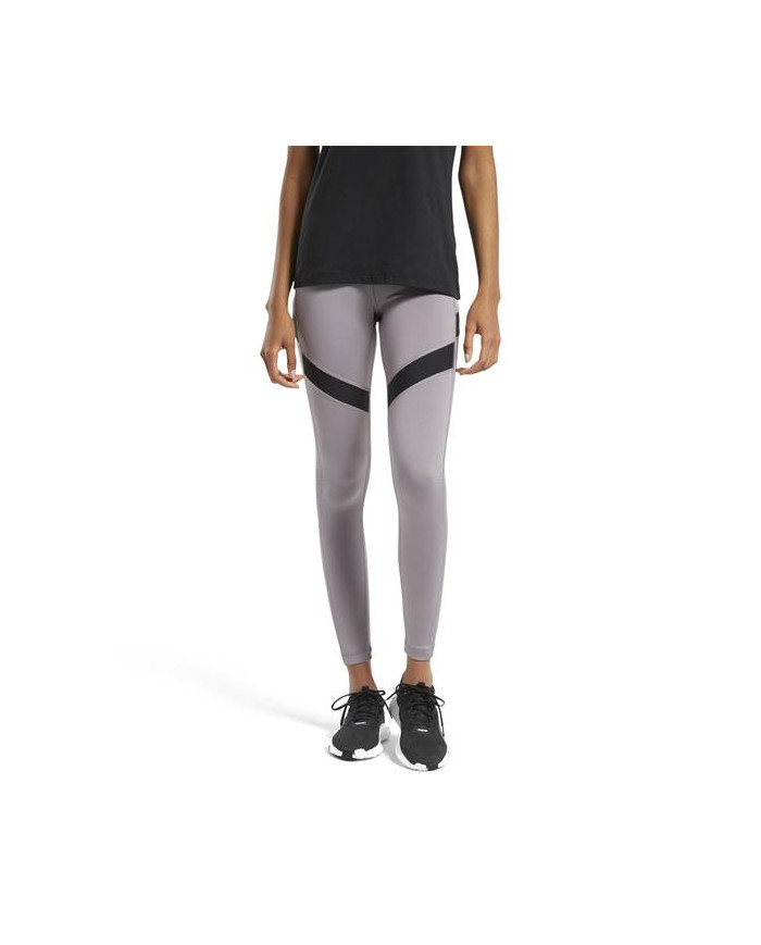 Spodnie damskie Reebok WOR MESH TIGHT FU2350 Szare - Sklep online Mastersport