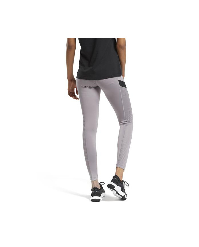 Spodnie damskie Reebok WOR MESH TIGHT FU2350 Szare - Sklep online Mastersport