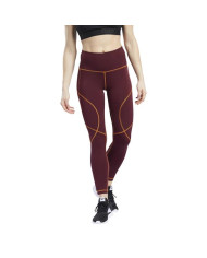 Spodnie damskie Reebok WOR MYT STITCH TIGHT FU2434 Czerwone - Sklep online Mastersport