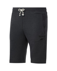 Szorty męskie Reebok TE MELANGE SHORT FU3233 Czarne - Sklep online Mastersport