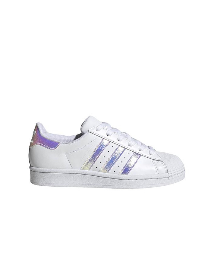 Buty dziecięce adidas Originals SUPERSTAR J FV3139 Niebieskie - Sklep online Mastersport