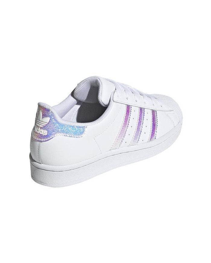 Buty dziecięce adidas Originals SUPERSTAR J FV3139 Niebieskie - Sklep online Mastersport