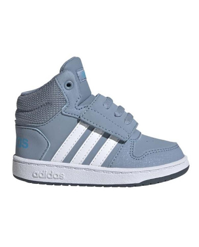 Buty dziecięce adidas Core HOOPS MID 2.0 I FW4922 Niebieskie - Sklep online Mastersport