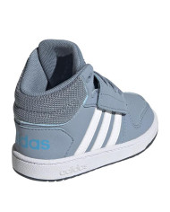 Buty dziecięce adidas Core HOOPS MID 2.0 I FW4922 Niebieskie - Sklep online Mastersport