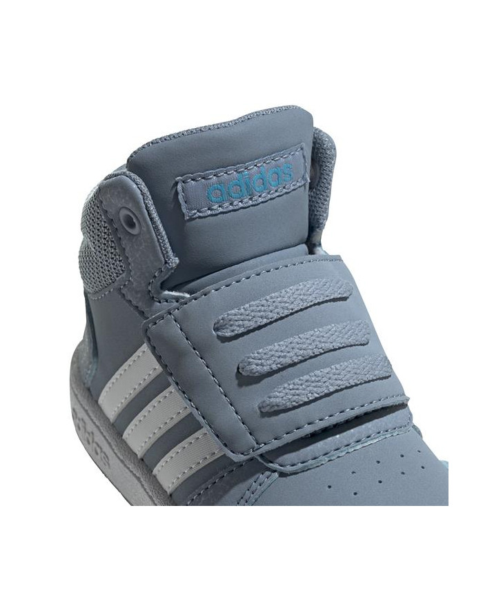 Buty dziecięce adidas Core HOOPS MID 2.0 I FW4922 Niebieskie - Sklep online Mastersport