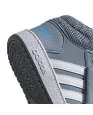 Buty dziecięce adidas Core HOOPS MID 2.0 I FW4922 Niebieskie - Sklep online Mastersport
