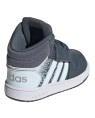 Buty dziecięce adidas Core HOOPS MID 2.0 I FW4925 Szare - Sklep online Mastersport