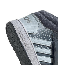 Buty dziecięce adidas Core HOOPS MID 2.0 I FW4925 Szare - Sklep online Mastersport