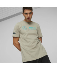 Koszulka męska Puma MAPF1 LOGO TEE 53848207 Beżowa - Sklep online Mastersport