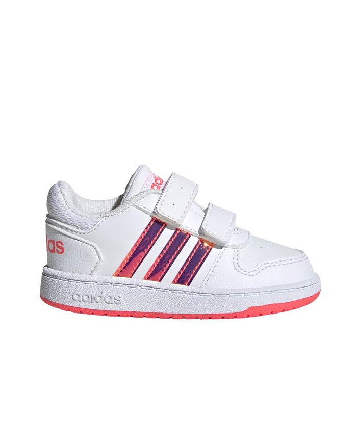 Buty dziecięce adidas Core HOOPS 2.0 CMF I FW7614 Białe - Sklep online Mastersport