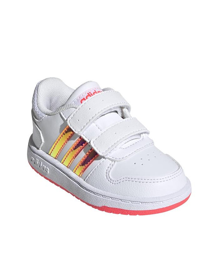 Buty dziecięce adidas Core HOOPS 2.0 CMF I FW7614 Białe - Sklep online Mastersport