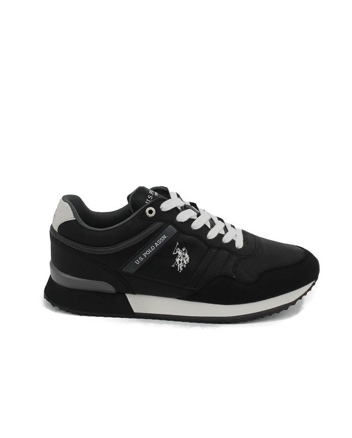 Buty męskie U.S. Polo Assn. POLO GARMY GARMY001-BLK Czarne - Sklep online Mastersport