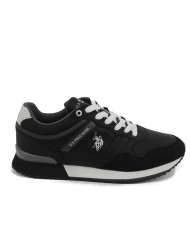 Buty męskie U.S. Polo Assn. POLO GARMY GARMY001-BLK Czarne - Sklep online Mastersport
