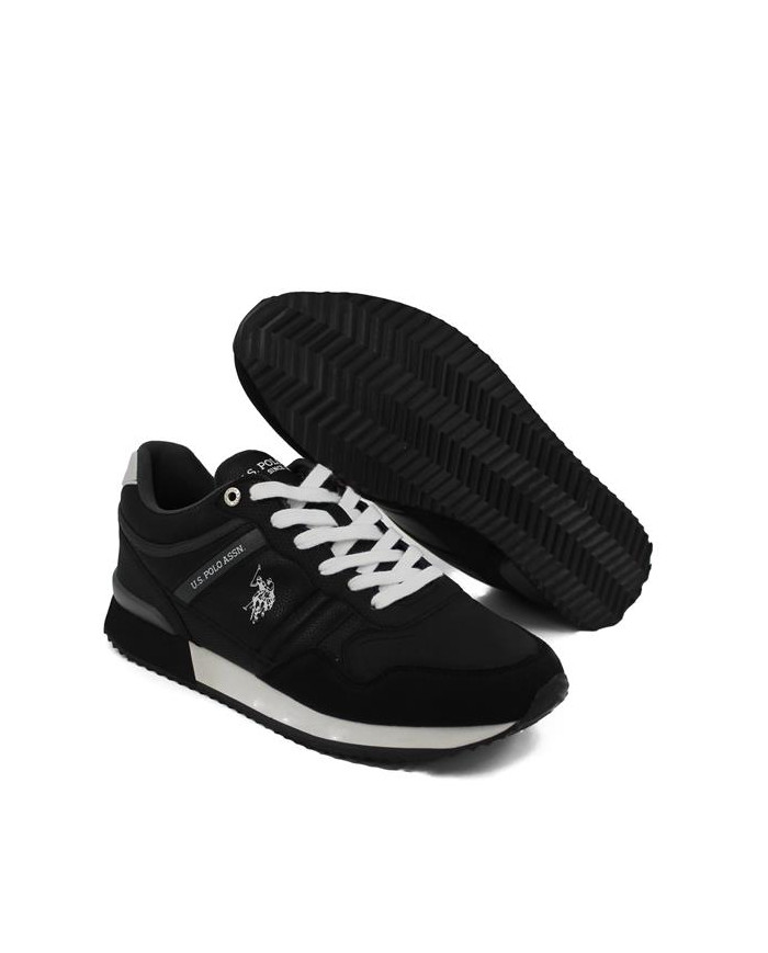 Buty męskie U.S. Polo Assn. POLO GARMY GARMY001-BLK Czarne - Sklep online Mastersport