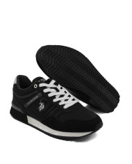 Buty męskie U.S. Polo Assn. POLO GARMY GARMY001-BLK Czarne - Sklep online Mastersport