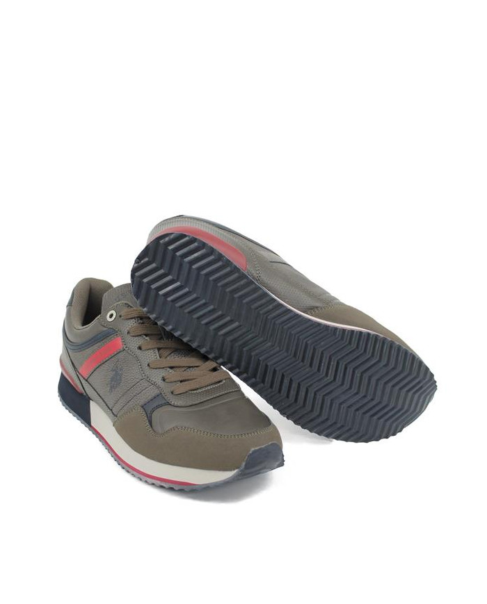 Buty męskie U.S. Polo Assn. POLO GARMY GARMY001-MIL Zielone - Sklep online Mastersport