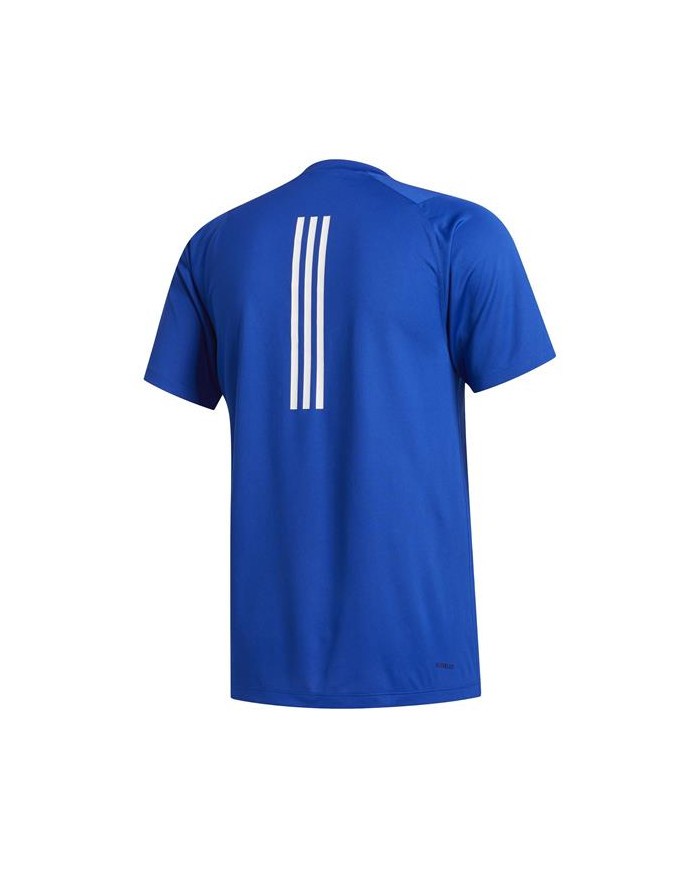 Koszulka męska adidas Performance FL_SPR Z FT 3ST GC8345 Niebieska - Sklep online Mastersport