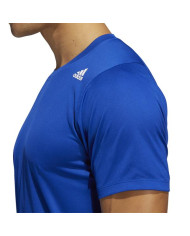 Koszulka męska adidas Performance FL_SPR Z FT 3ST GC8345 Niebieska - Sklep online Mastersport