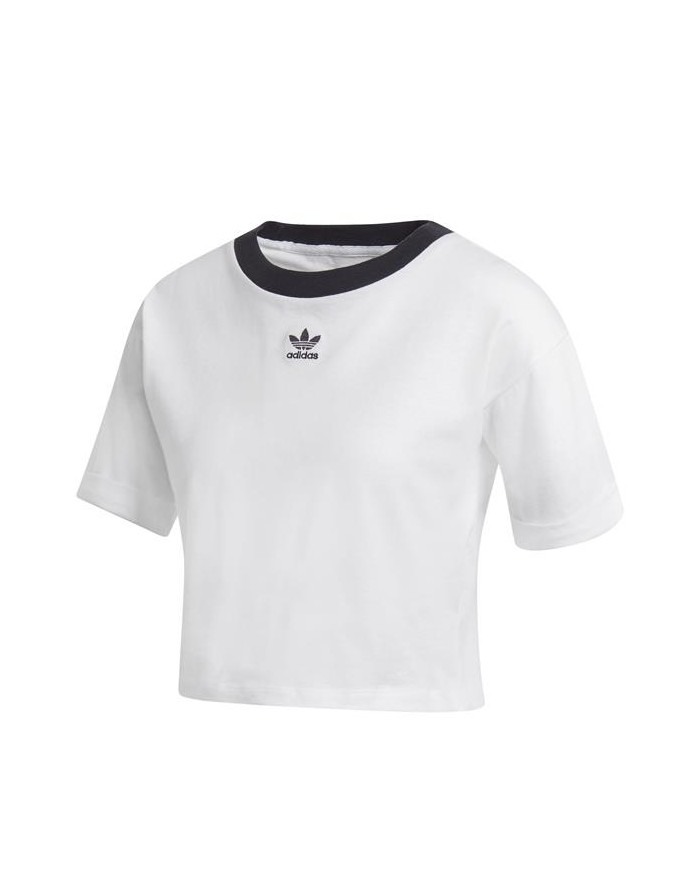 Koszulka damska adidas Originals CROP TOP GD2359 Biała - Sklep online Mastersport