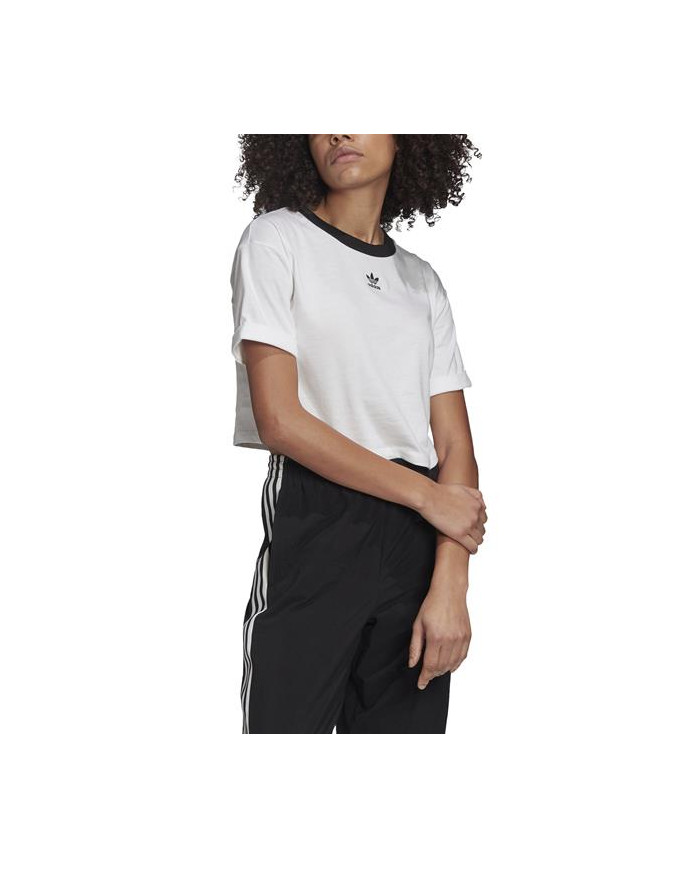 Koszulka damska adidas Originals CROP TOP GD2359 Biała - Sklep online Mastersport