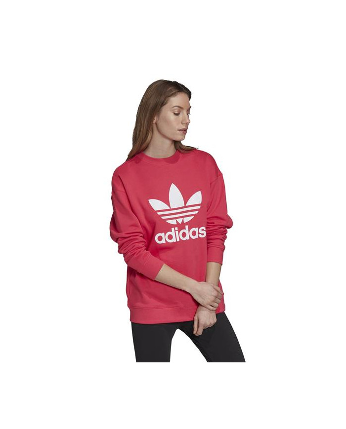 Bluza damska adidas Originals TRF CREW SWEAT GD2436 Różowa - Sklep online Mastersport