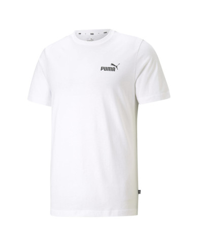 Koszulka męska Puma ESS SMALL LOGO TEE 58666802 Biała - Sklep online Mastersport