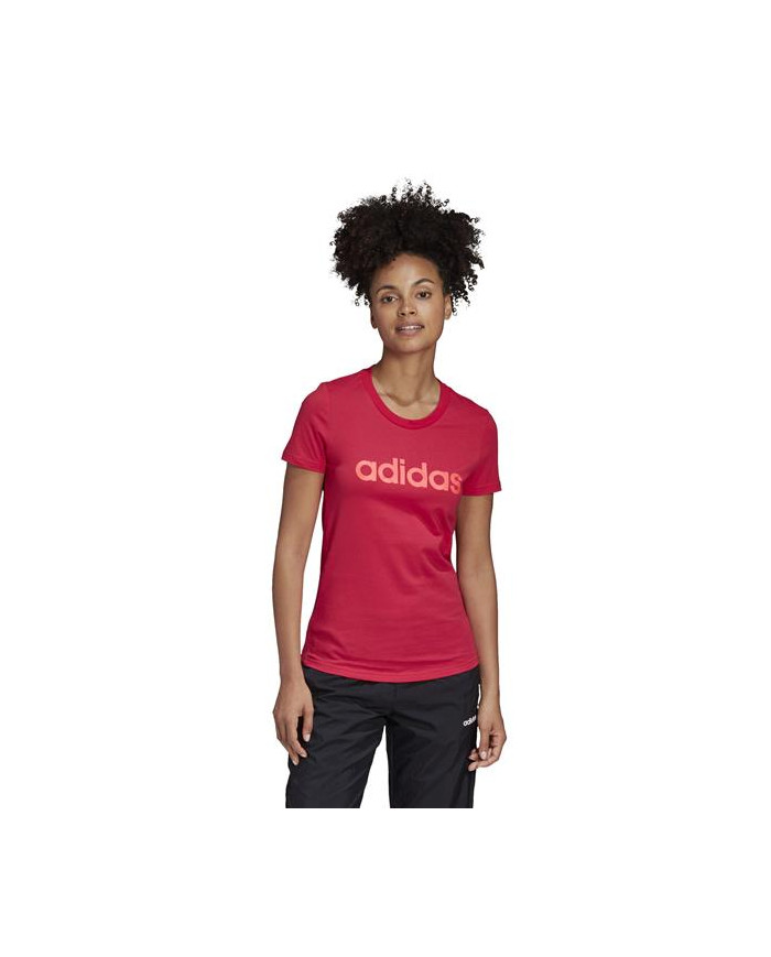 Koszulka damska adidas Core W E LIN SLIM T GD2930 Czerwona - Sklep online Mastersport